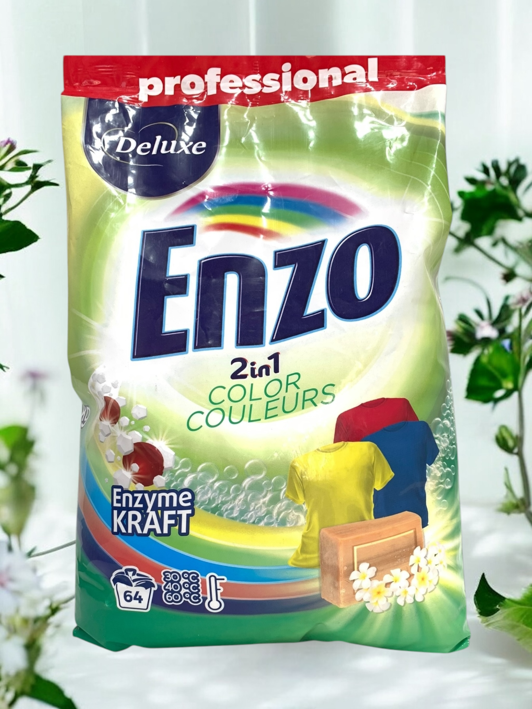 ENZO Порошок для прання 2в1 "Кольоровий" (4.5кг)