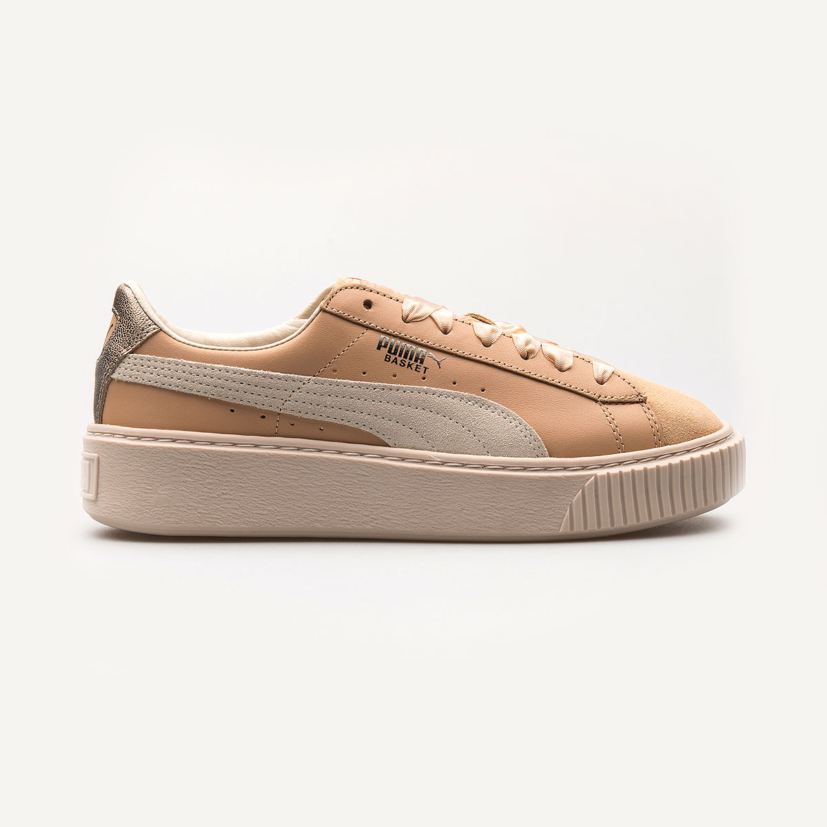 Puma basket suede platform on sale