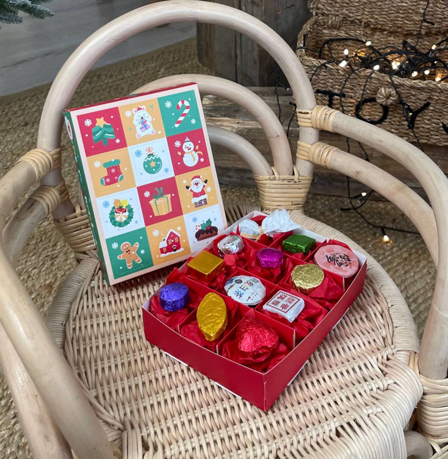 Адвент на 12 комірок