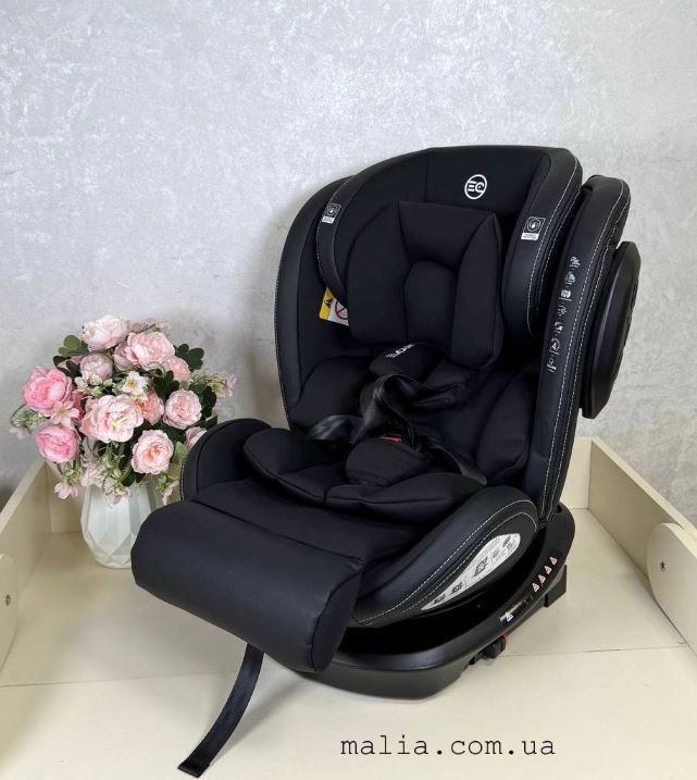 Автокрісло EL Camino ME 1045 Evolution 2 360⁰  0-36 кг Moon Black