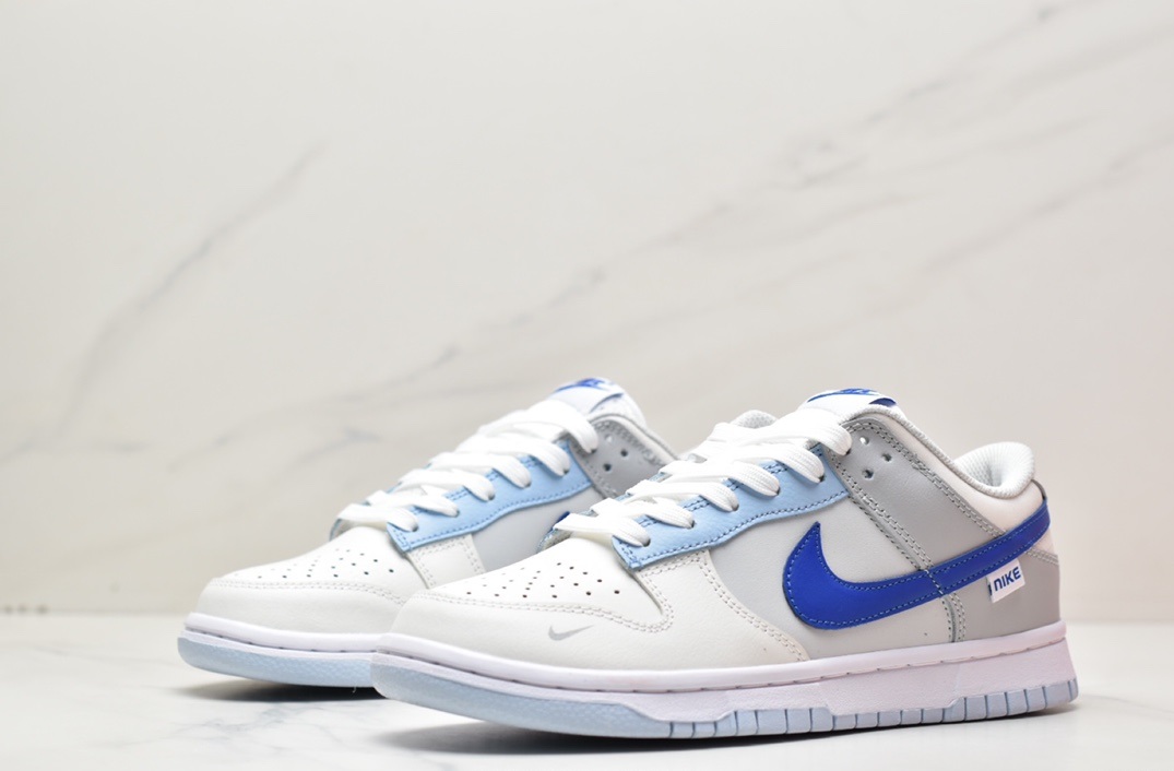 Nike WMNS SB Dunk Low GS”Ivory Hyper Royal” FB1843-141