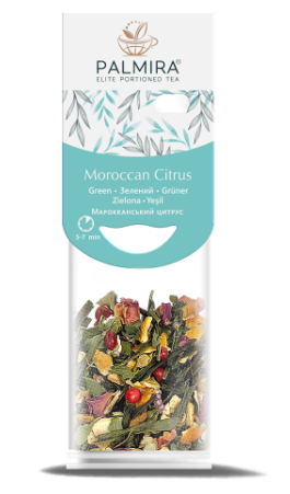 Чай пакетований "Марокканський цитрус" ТМ "Palmira", 10 шт