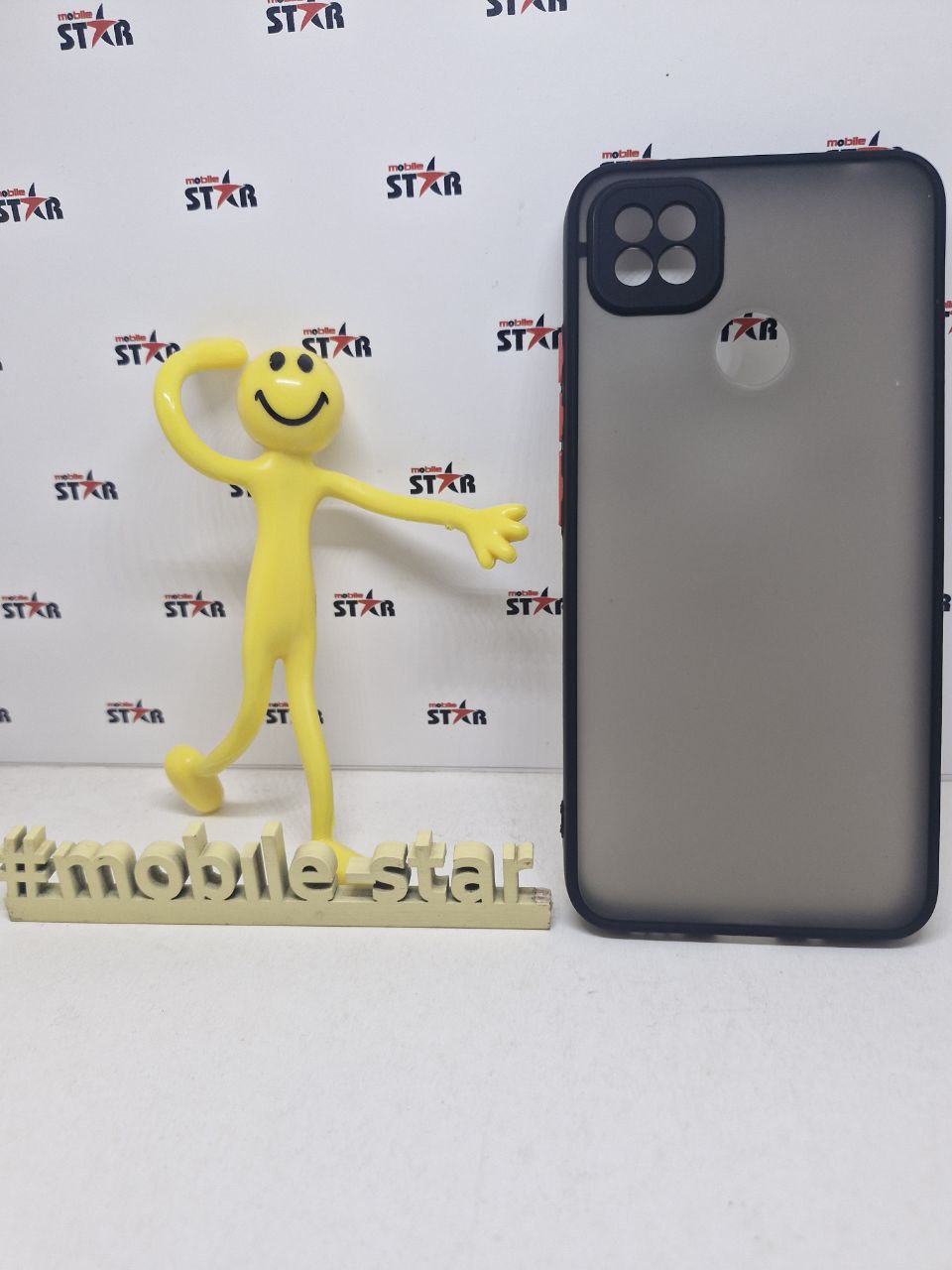 Чохол-бампер захисний Gingle Matte Case for Xiaomi Redmi 9C black/red