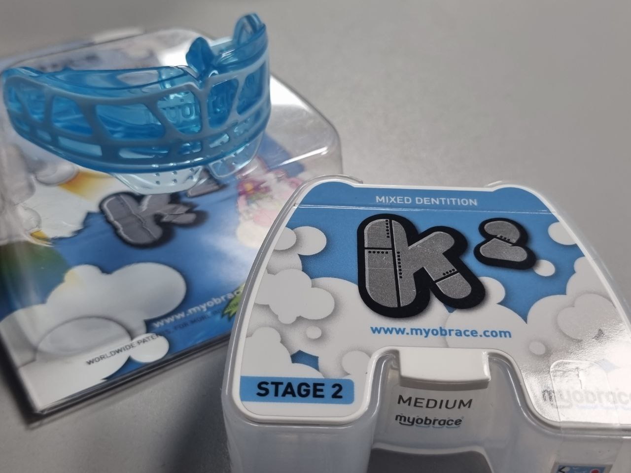 Трейнер Myobrace К2 (6-10 років) для дітей MEDIUM size