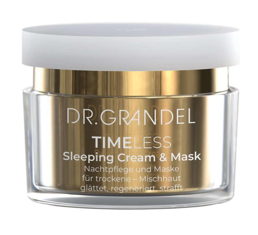 Нічна крем + маска інтенсивної омолоджуючої дії 2в1 Dr. Grandel Timeless Sleeping Cream & Mask, 50 мл