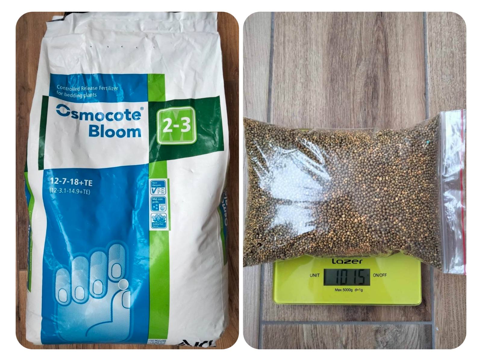 🌸 Osmocote Bloom 2–3M  (13 + 7 + 18) 1 кг