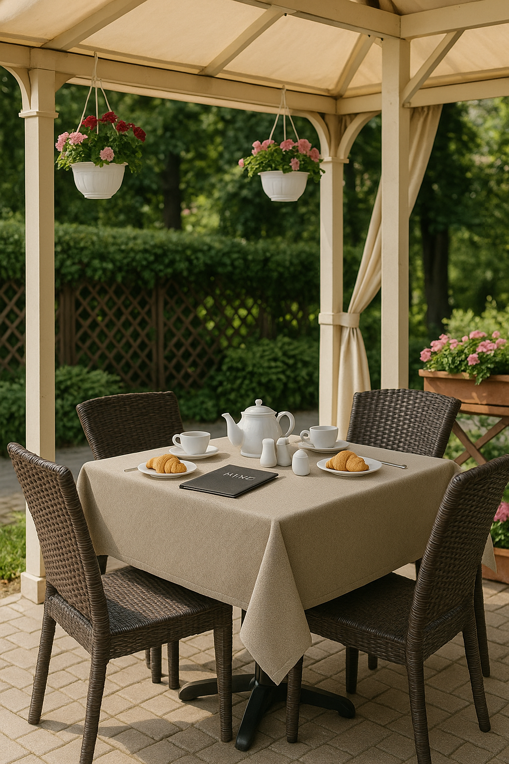 Скатертина для ресторану, кафе "Грозова туча"