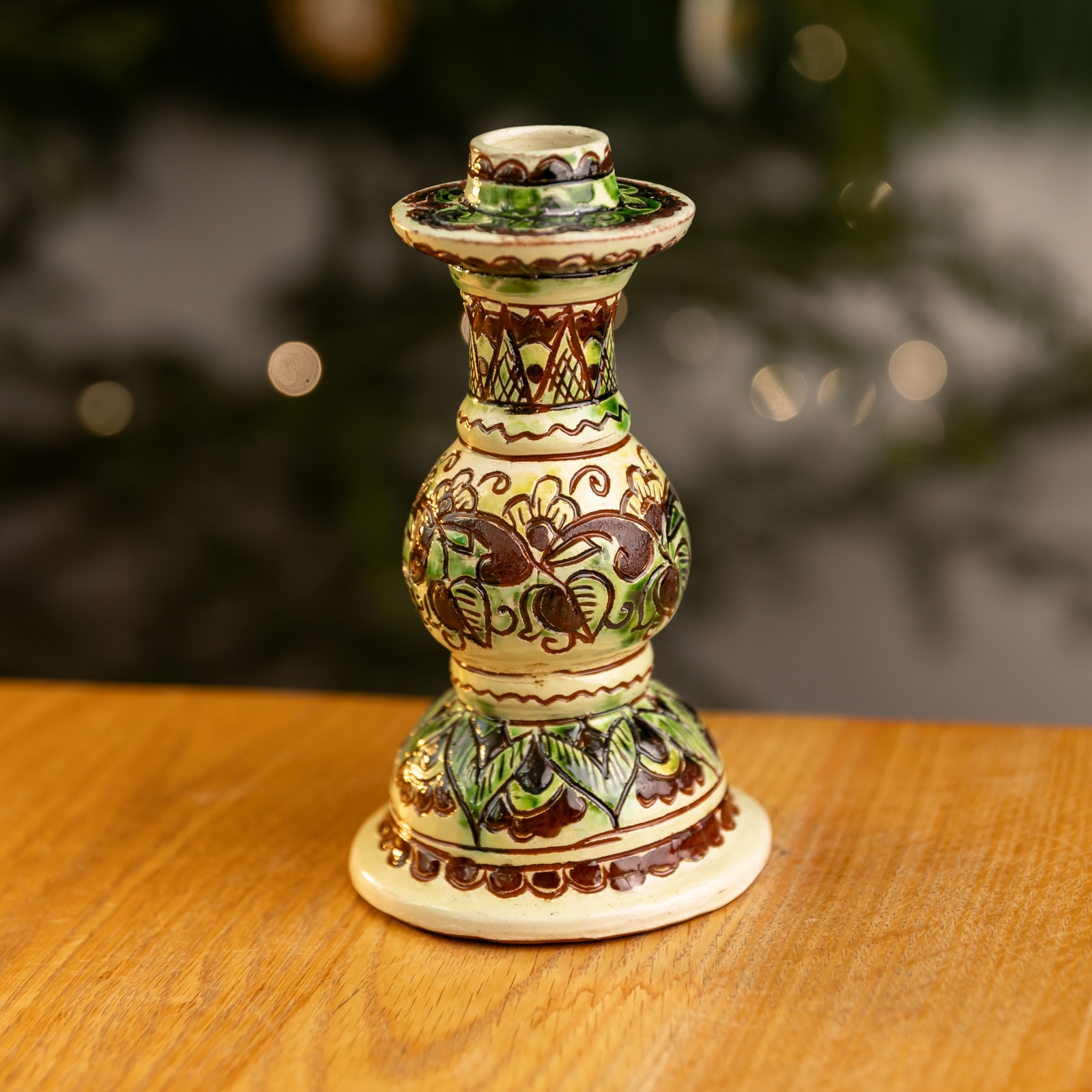 Свічник "Чічка" з дефектом, 17 см