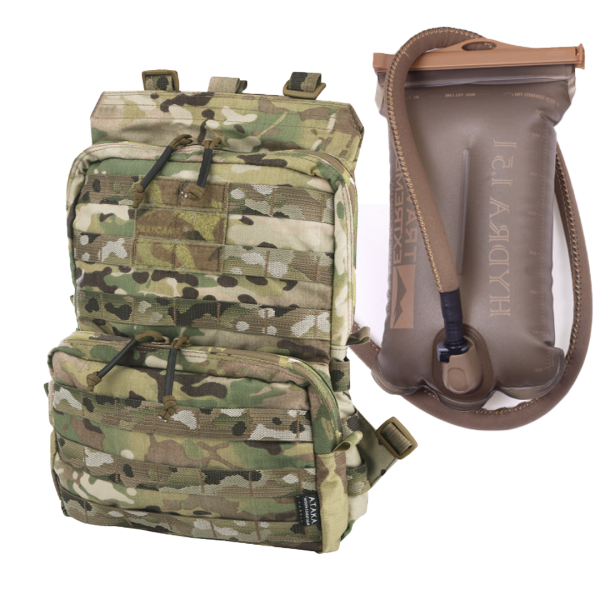 Комплект: гідратор 1.5L + підсумок "КАДЕТ-М" SOF MULTICAM від українського бренду "А.Т.А.К.А".