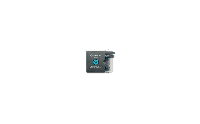 Коробка з 6 картриджів CHROMATICS Hypnotic Turquoise