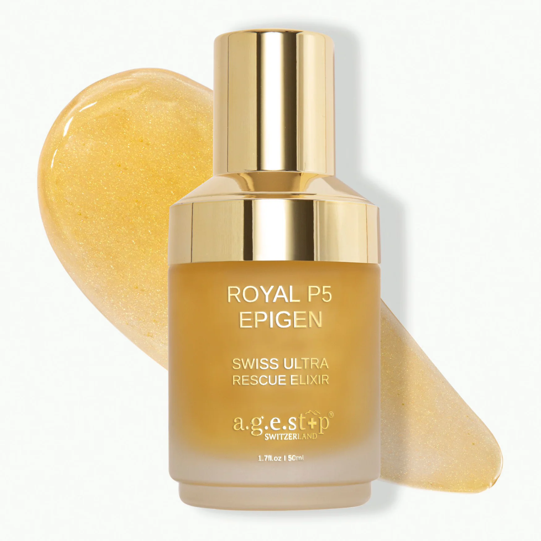 РОЗКІШНИЙ ЕЛІКСИР НА ОСНОВІ КОЛОЇДНОГО ЗОЛОТА SWISS ROYAL EPIGEN ULTRA RESCUE ELIXIR