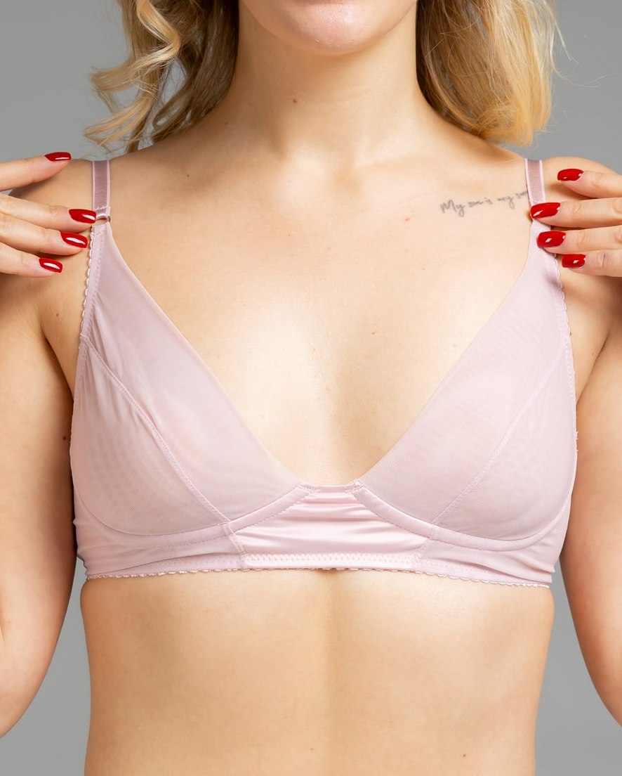 DALIA Бюстгальтер без кісточок, Пудровий