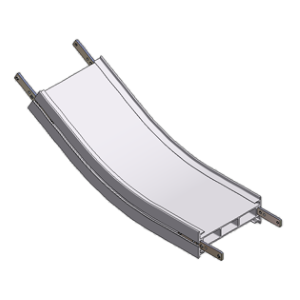Вертикальна дуга ковзання, R500/15°, CS 200 SL