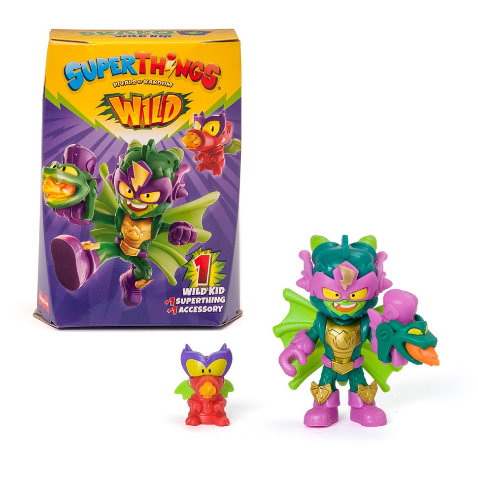 Ігровий набір серії "Wild Kids" Казум Кід Drako SuperThings