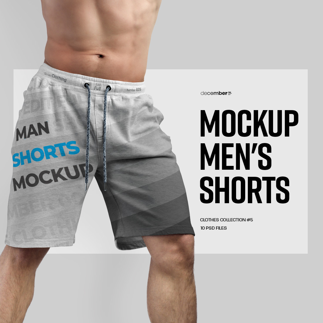10 Mockups Athletic Shorts Man