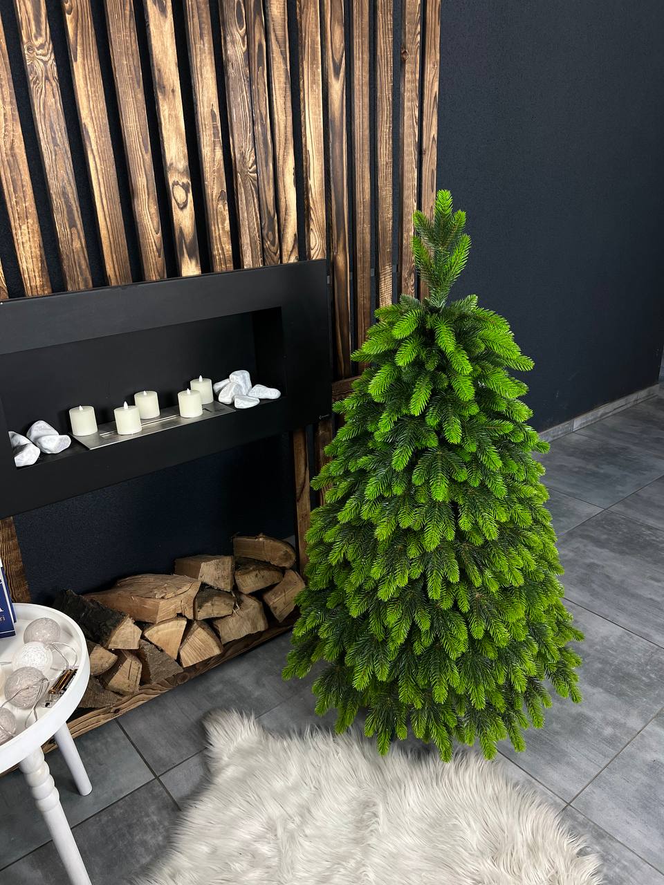 Ялинка «Роял» із салатовими кінцями - 1.1 м. ☁️