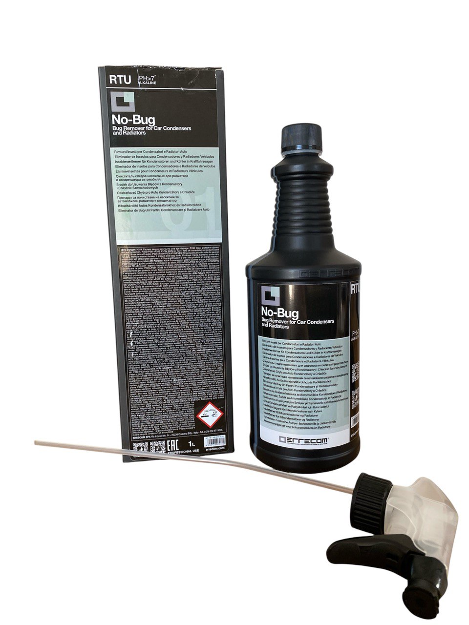 No Bug 1 L Очищувач слідів комах для радіатора та конденсатора автомобіля Errecom
