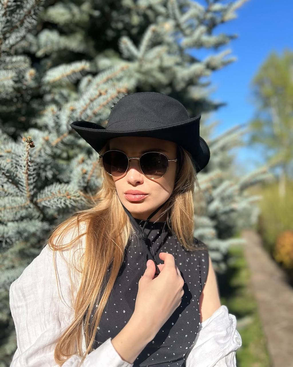 Капелюх ковбойка на кнопках чорний