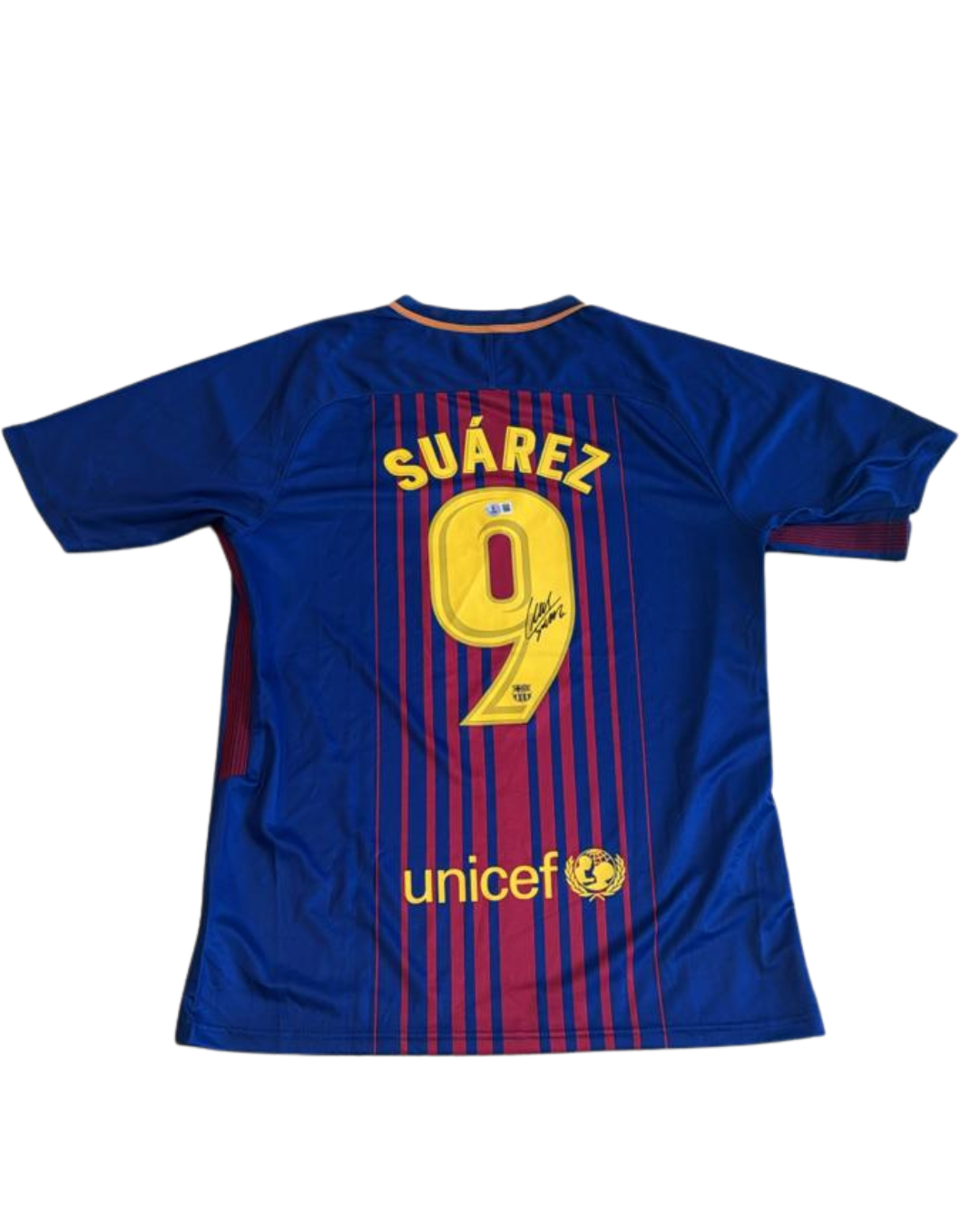 JERSEY SUAREZ CERTIFICADO BECKETT