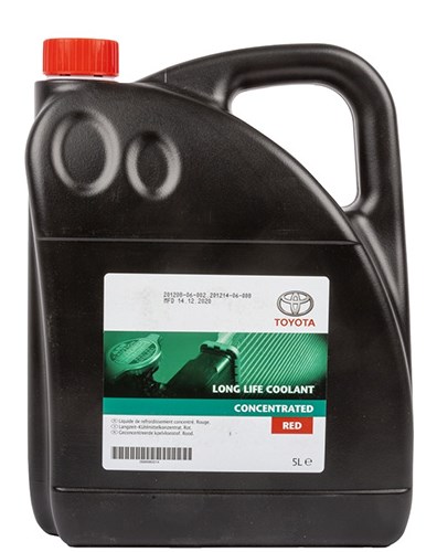 Antifreeze Toyota Long Life Cooland Concentrated Red, 5л.