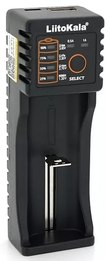 Зарядний пристрій LiitoKala Lii-100 (1 канал)