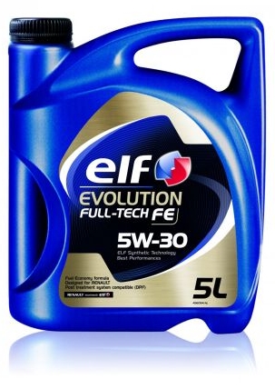 Моторна олива ELF Evolution FULLTECH FE 5W-30, 5л.