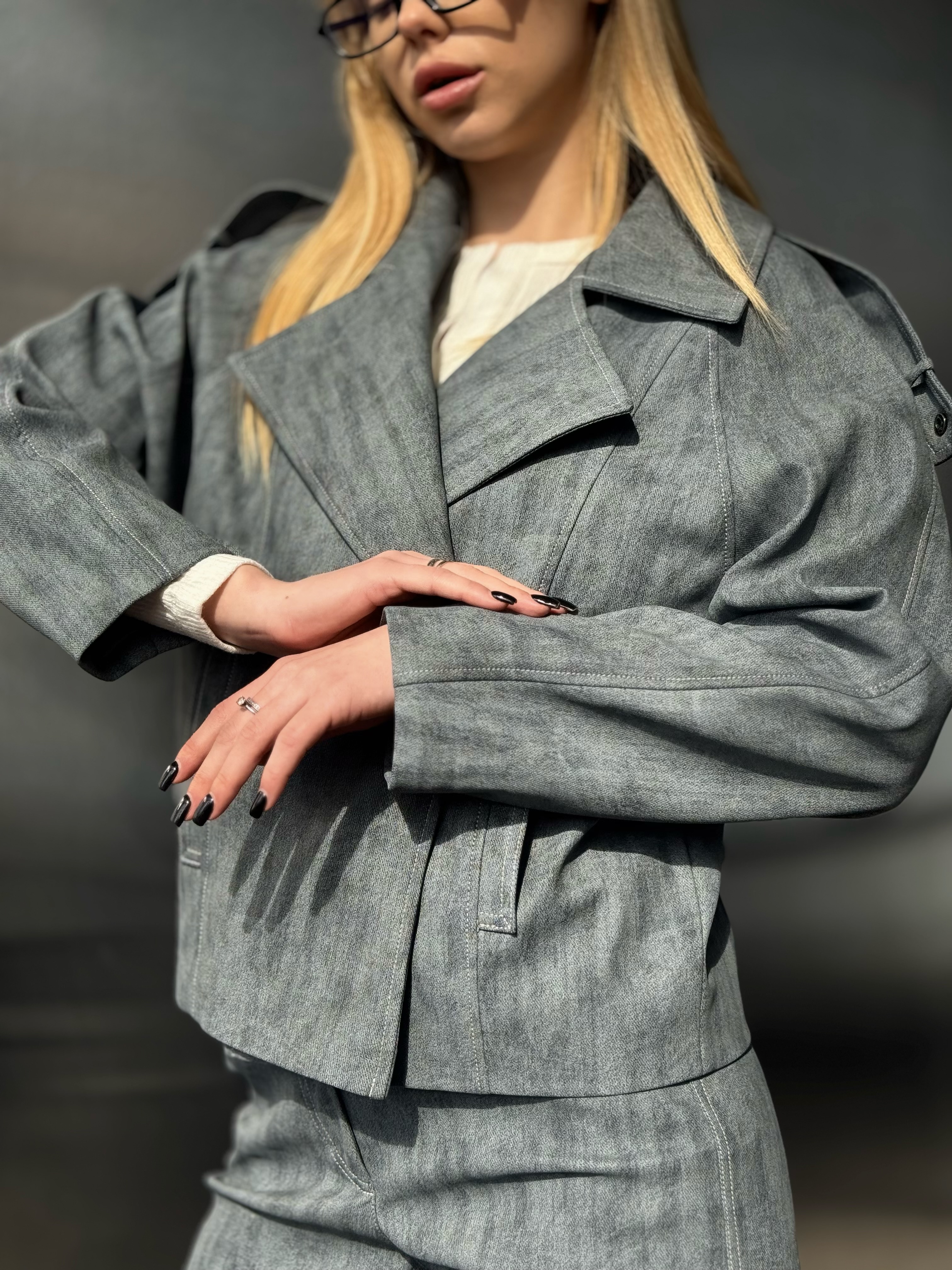 Куртка екошкіра Raven