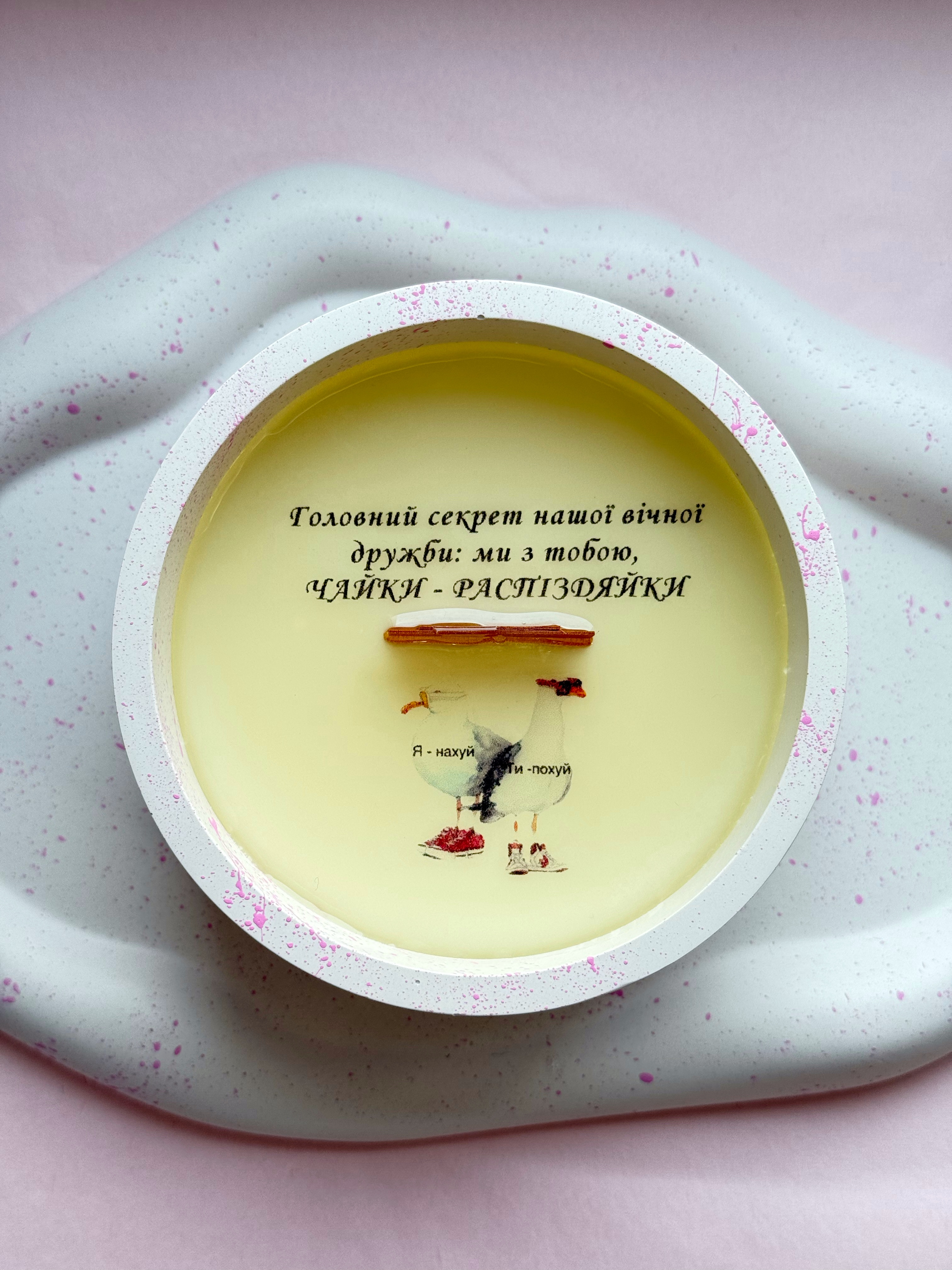 головний секрет нашої вічної дружби - ми з тобою чайки-распіздяйки