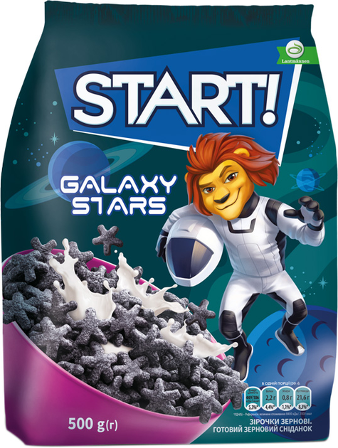 Сухий сніданок Start Зернові зірочки 500 г