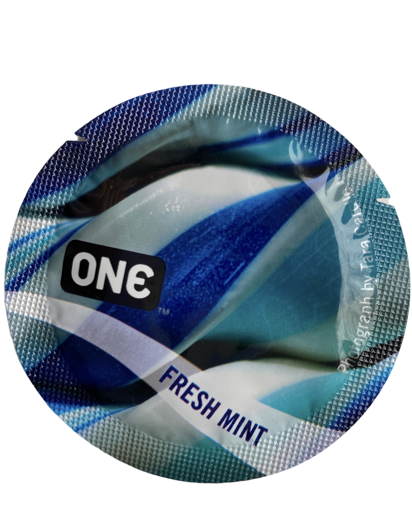 Презерватив One Flavor Waves Fresh Mint Blue 1 шт