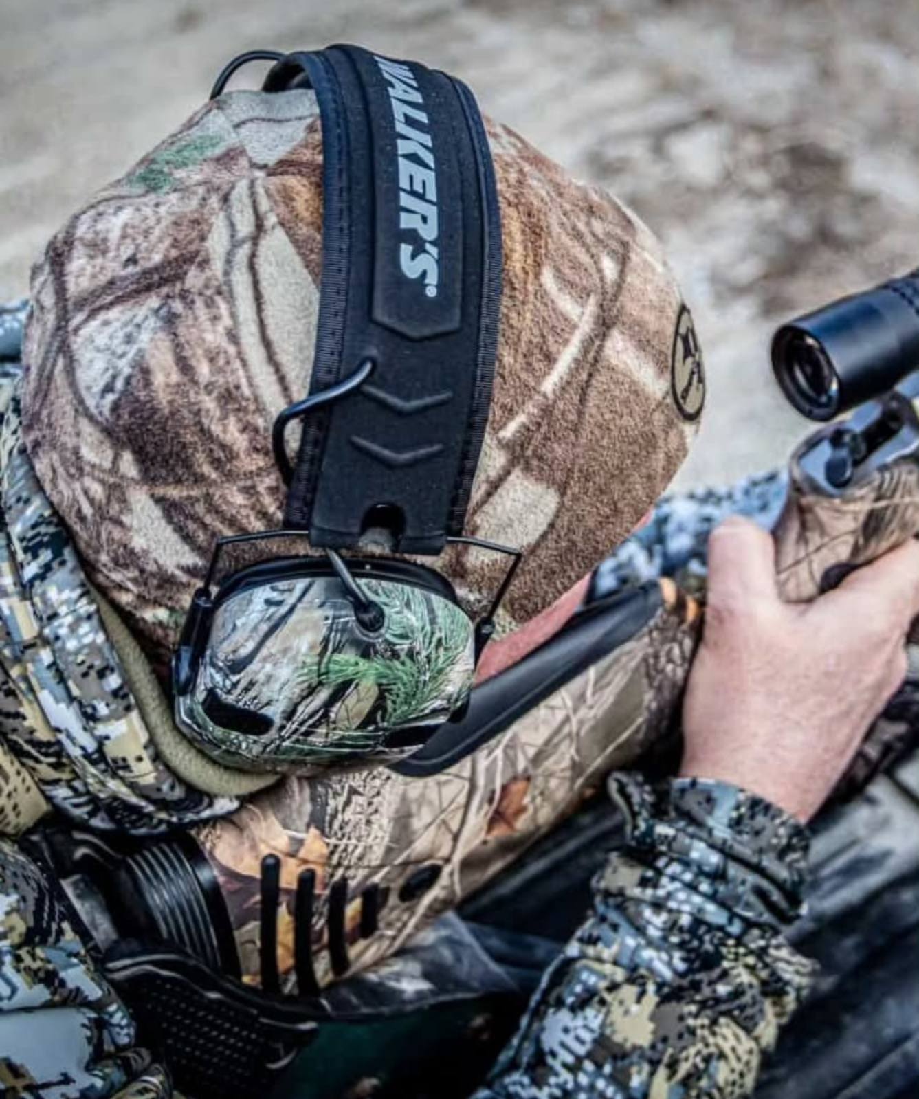 Оригінальні активні навушники "Walker's Razor Slim Quad Electronic Muffs" від американського бренду "WALKER'S"
