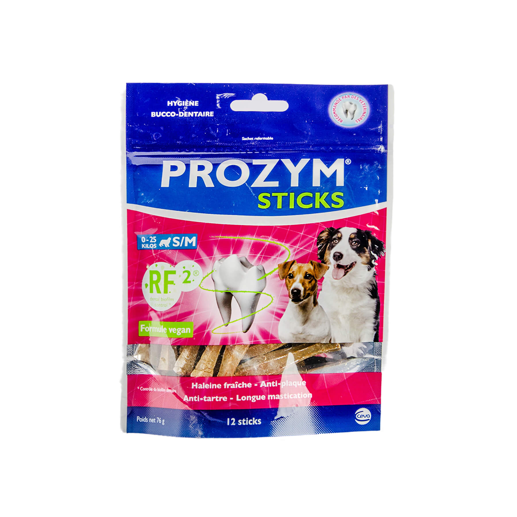 Стіки жувальні для собак 7см №12 PROZYM RF2 S/M