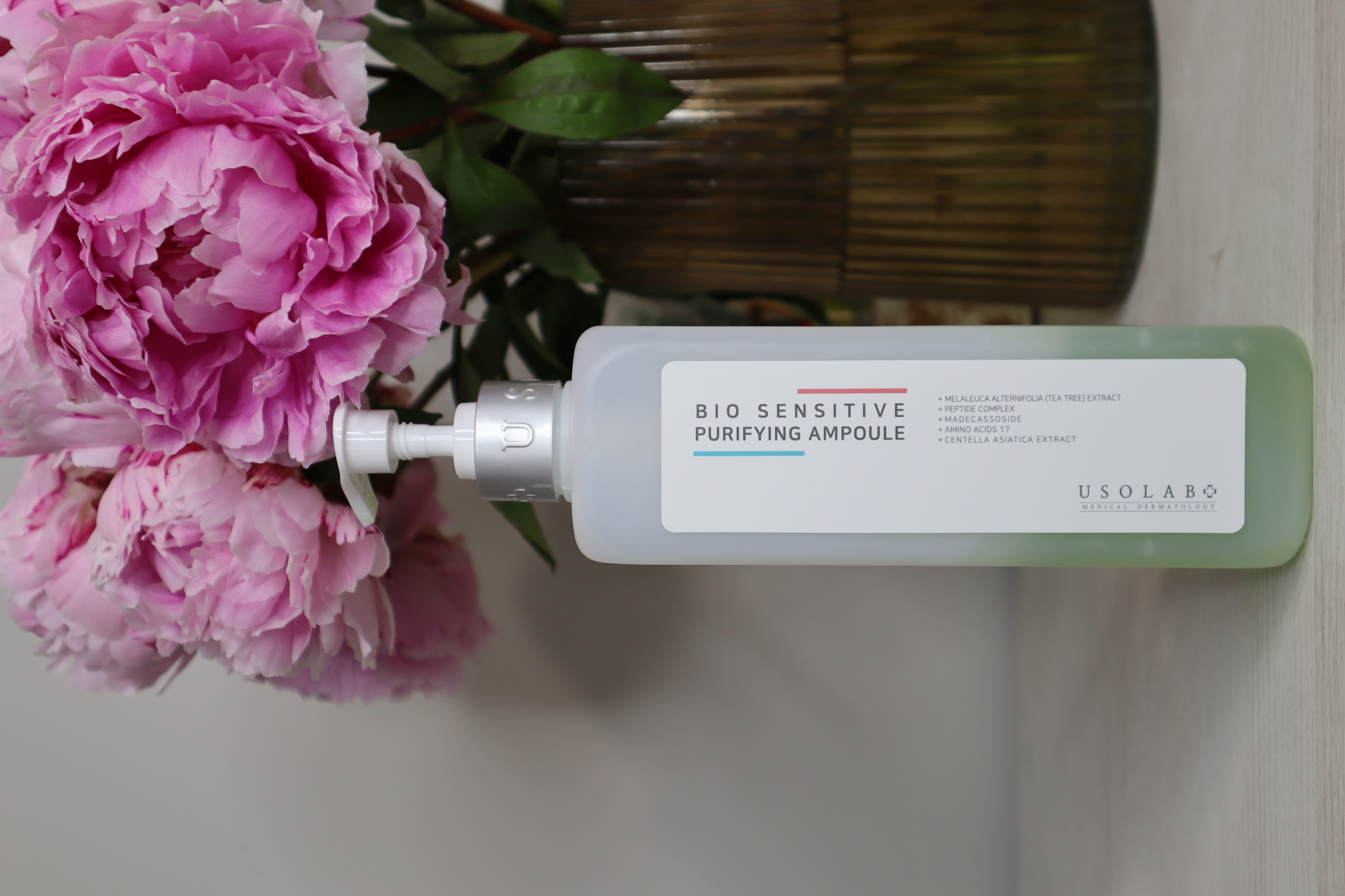 Sensitive purifying ampoule