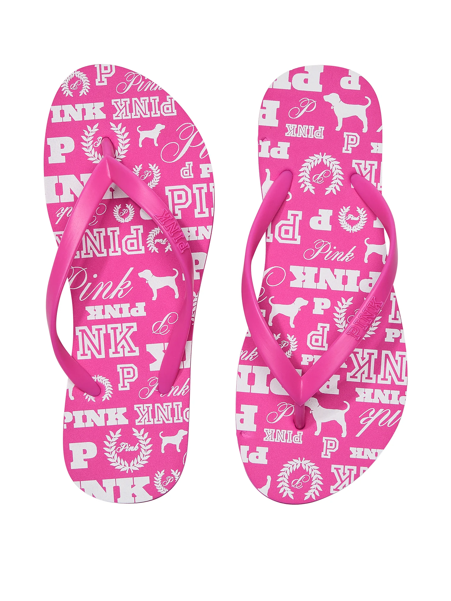 Жіночі в'єтнамки для пляжу Victoria’s Secret Flip flops Pink 