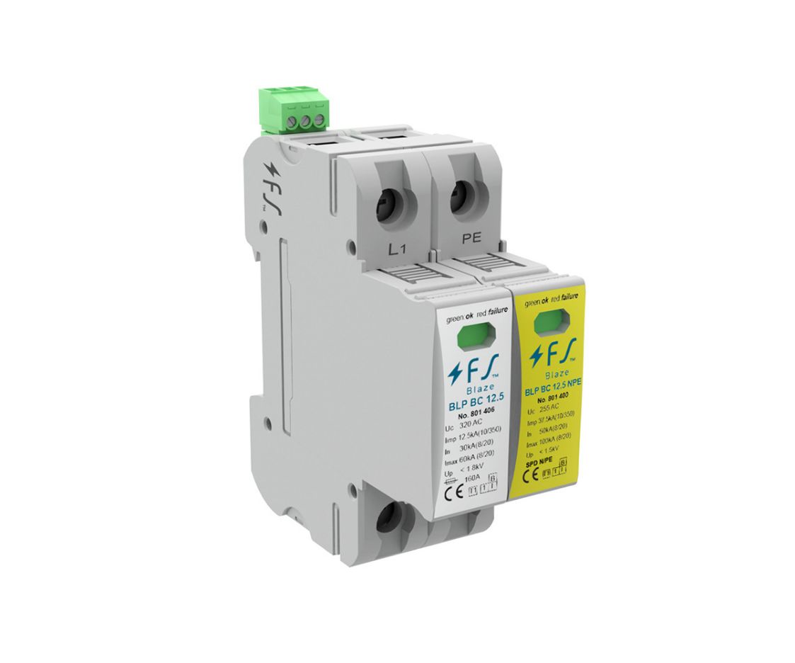Пристрій захисту від імпульсних перенапруг BLP BC-12,5 V/1+1
