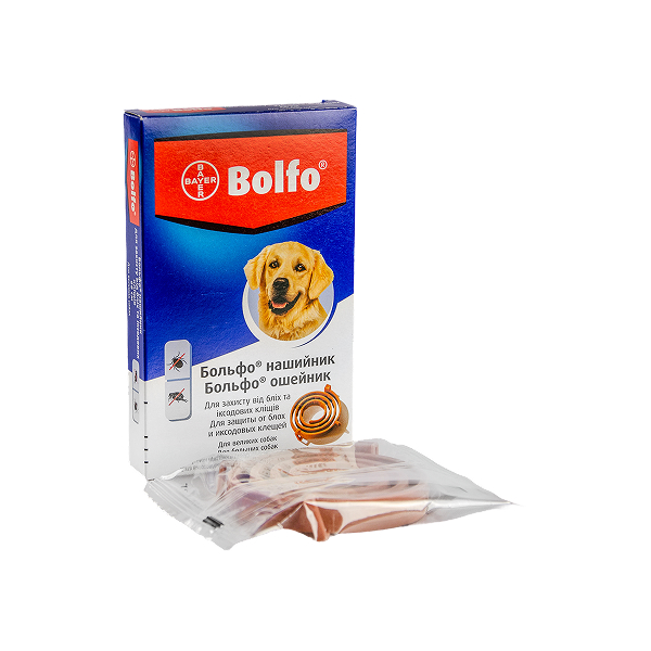 Нашийник Больфо протипаразитарний  д/собак великих порід 66 см