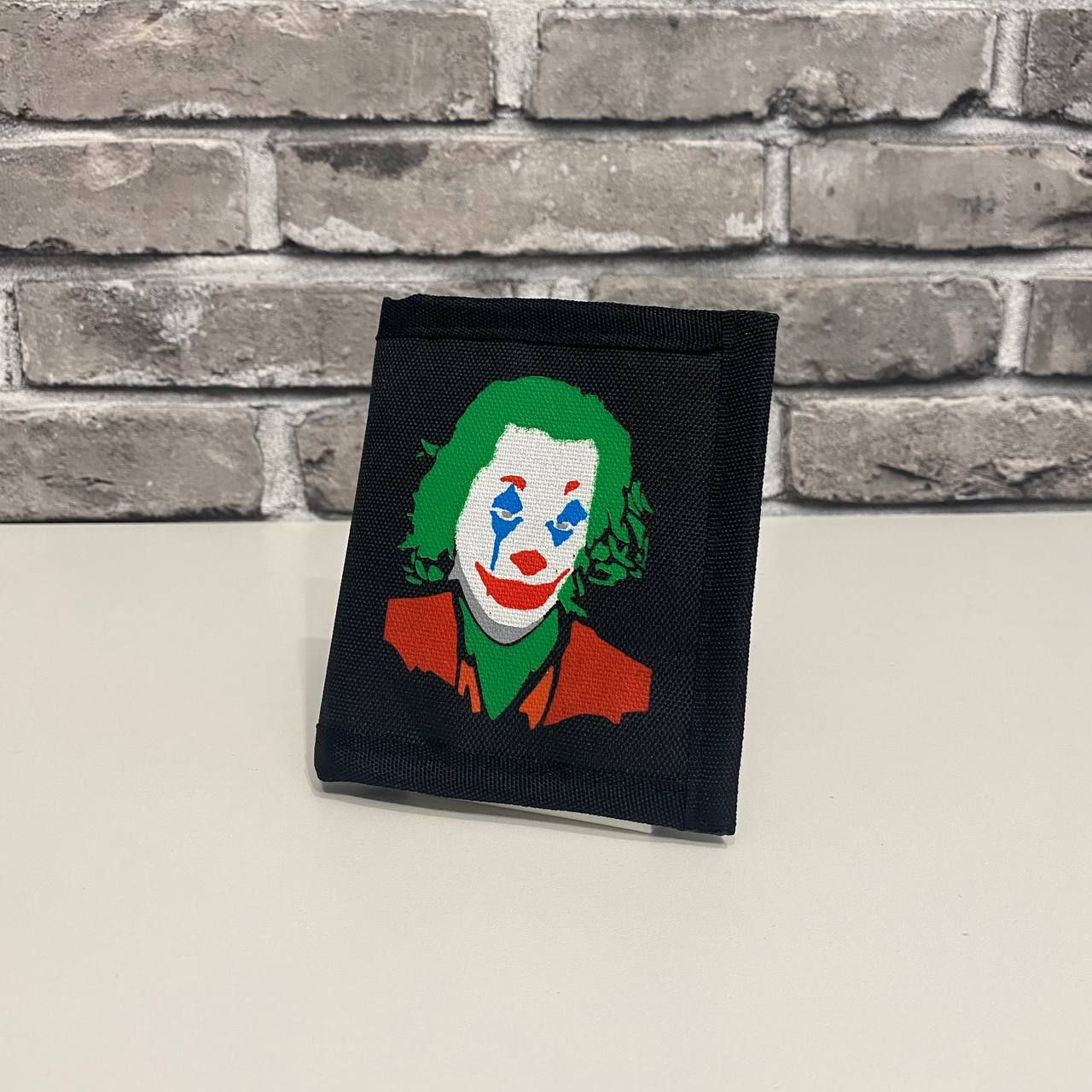 Гаманець чорний з принтом JOKER