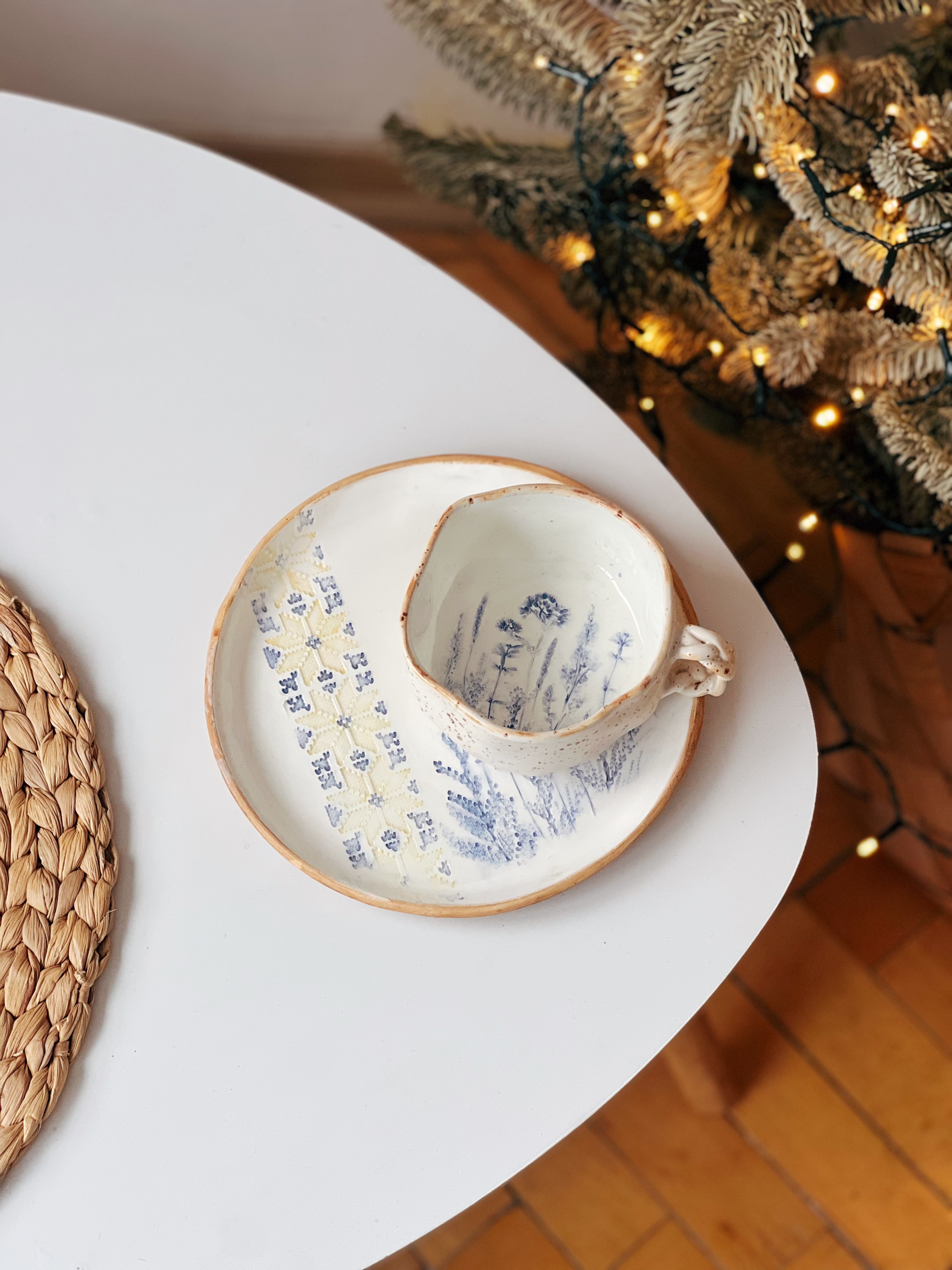 Горнятко 300 мл з тарілочкою 19 см