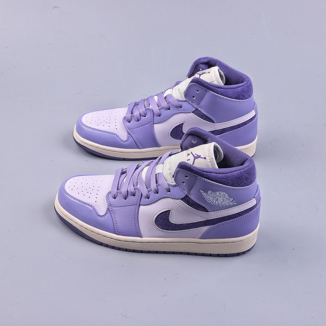 Nike Air Jordan 1 Mid “Purple Chenille” DZ3745-500