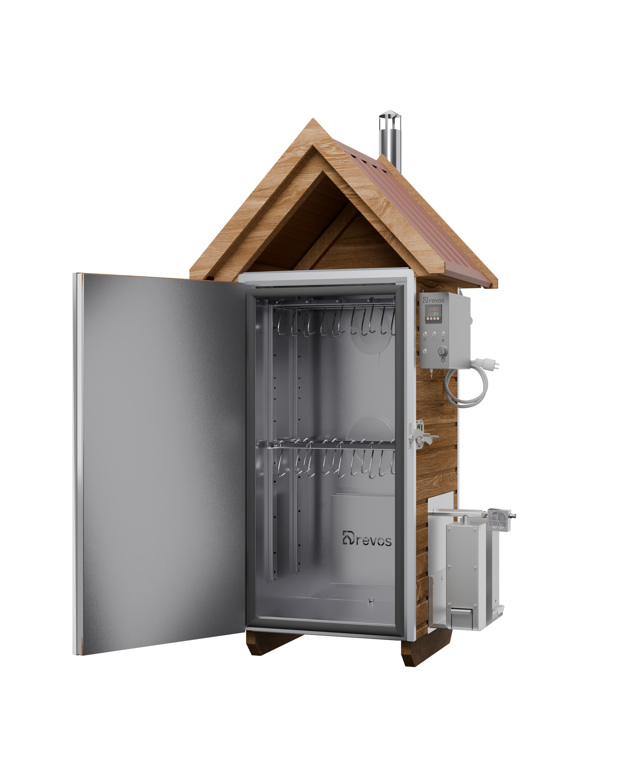 3-w-1 FAMILY PRO do wędzenia na gorąco, wędzenia na zimno i suszenia