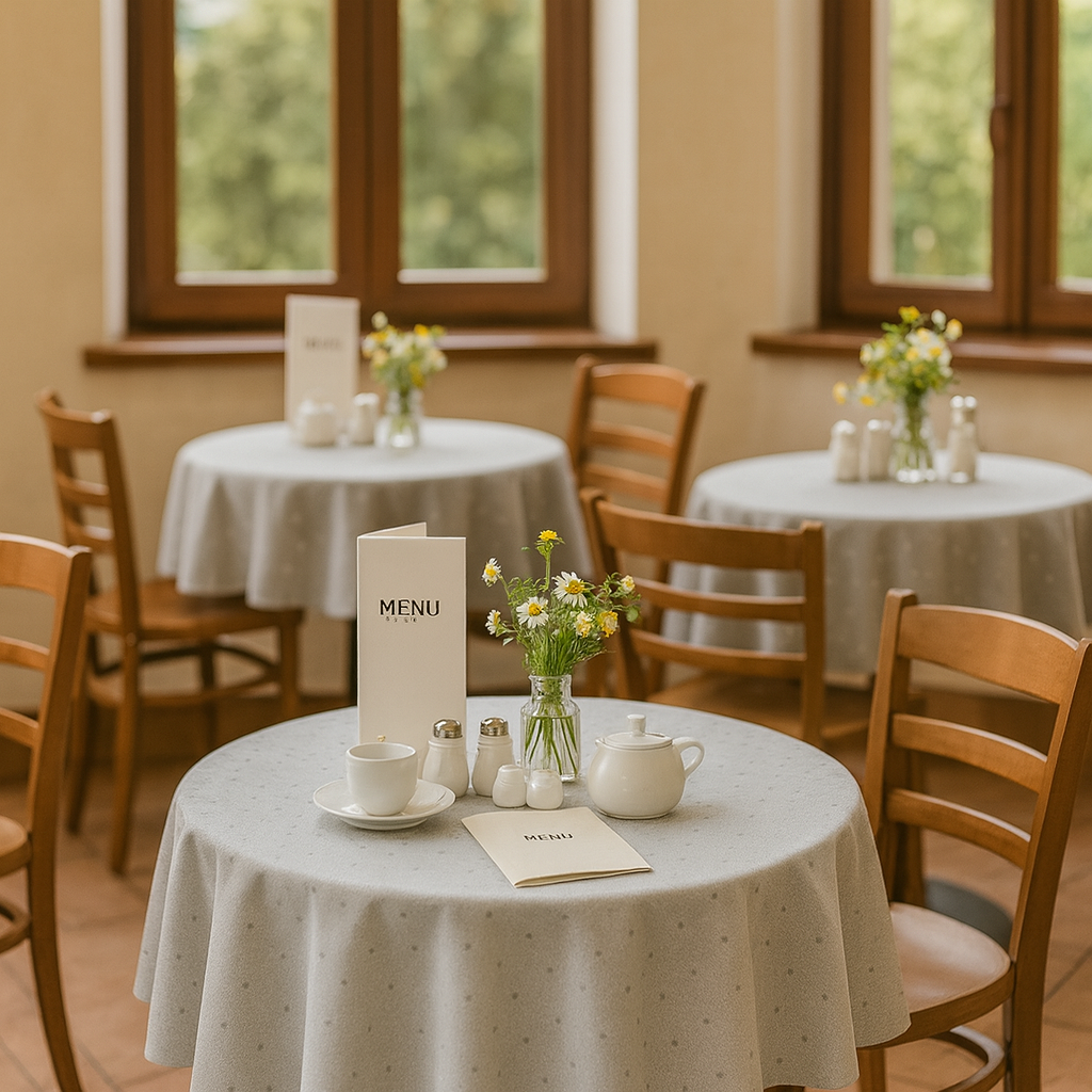 Скатертина для ресторану 