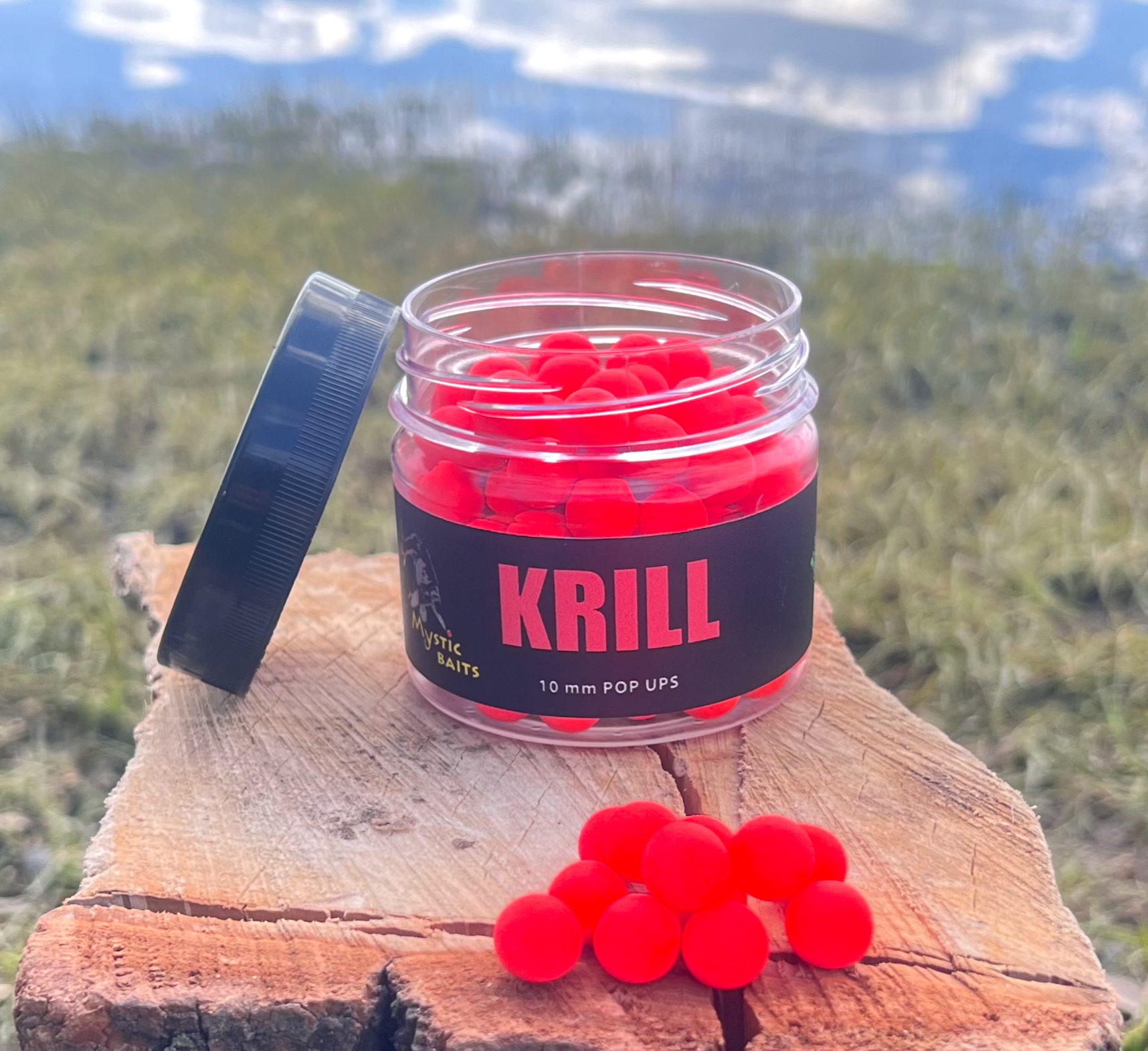 Плаваючі бойли POP-UPS Krill 10мм.8мм.6мм.