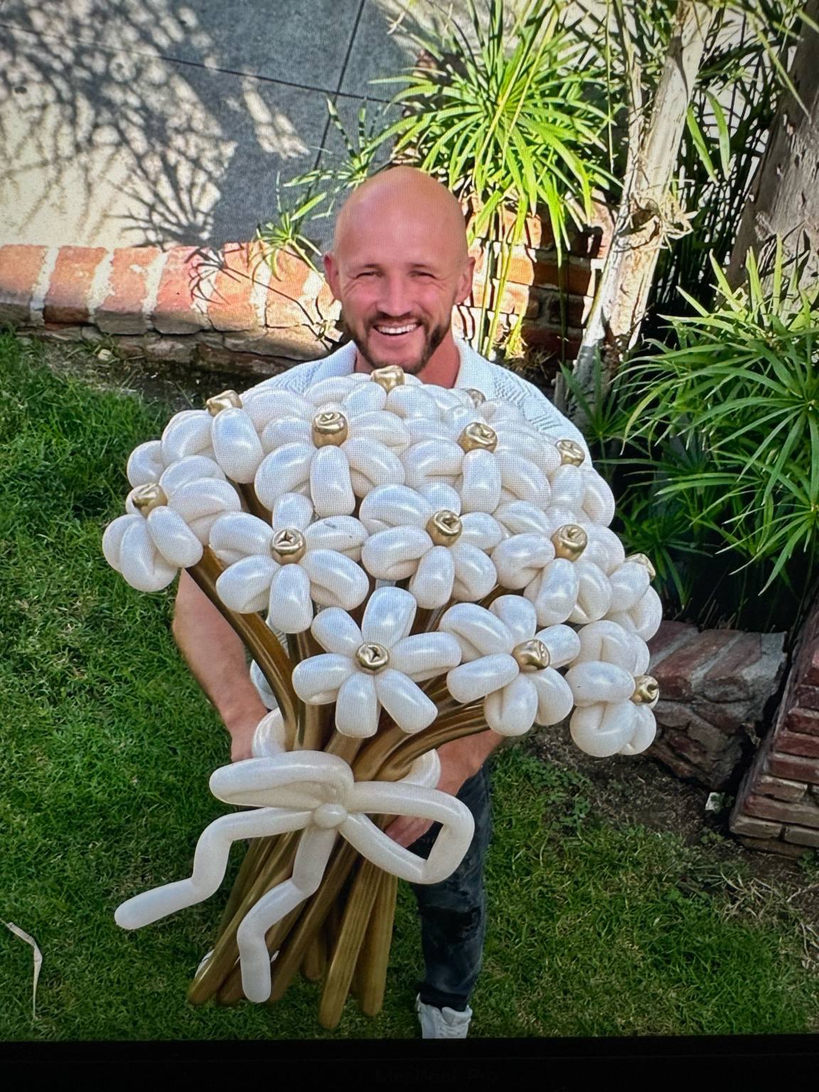 Daisy Flower Balloon Bouquet - Premium Design LA