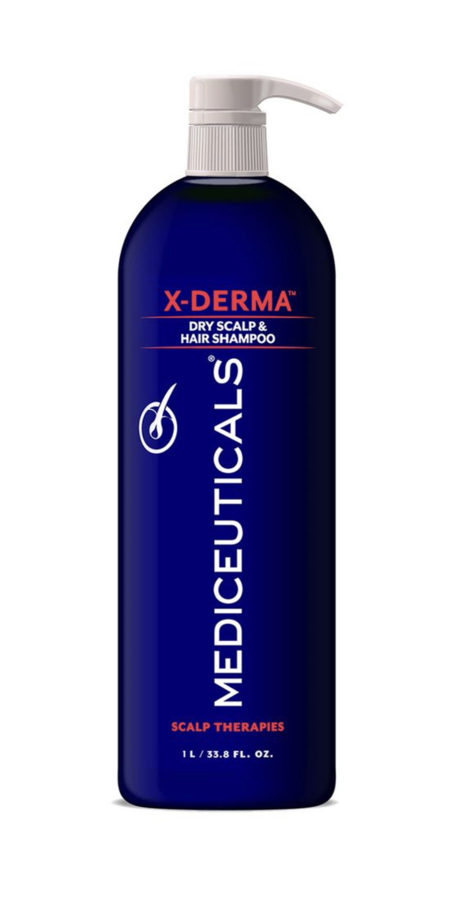 Відлущуючий шампунь проти сухості та свербежу шкіри голови X-Derma 1000 мл