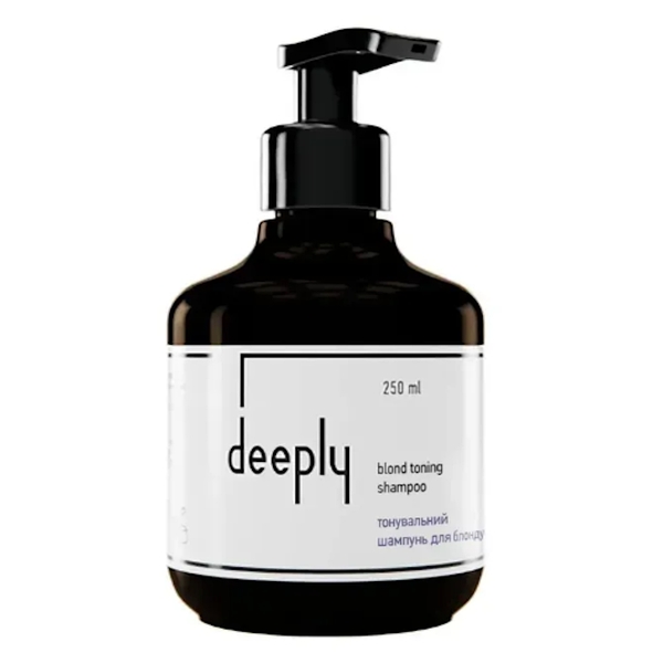Тонувальний шампунь для блонду Deeply Blond Toning Shampoo, 250 мл.