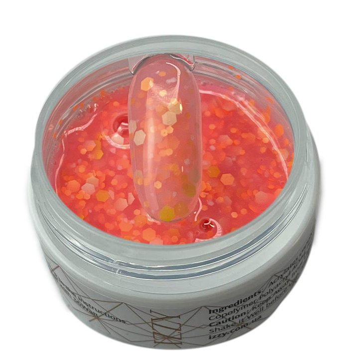 Candy Gel Orange - декоративний гель для нарощування нігтів, Izzy, 20g