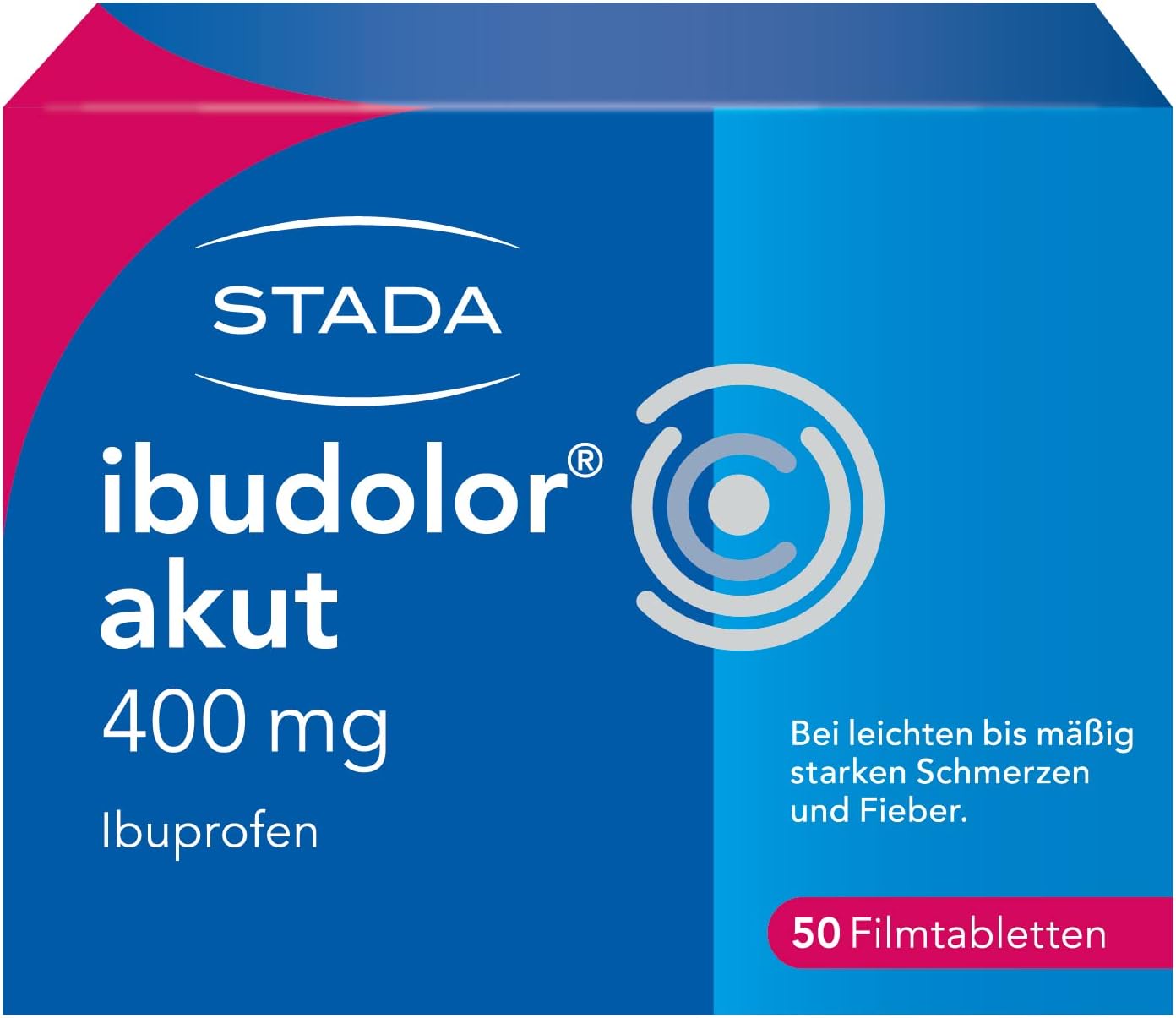 ibudolor acute 400 мг STADA – 50 таблеток для полегшення болю та зниження температури