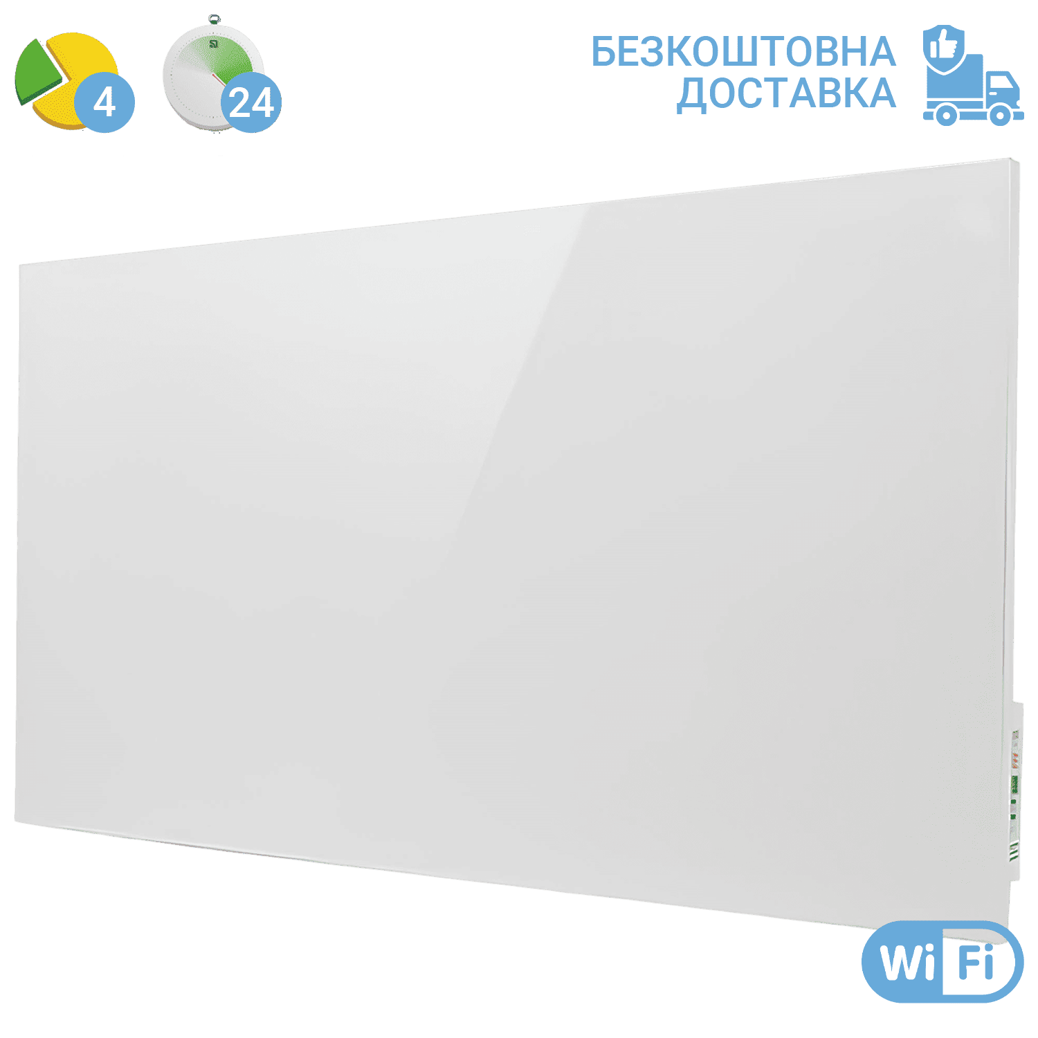 Керамічний конвектор TCН-WF 1000 (білий)