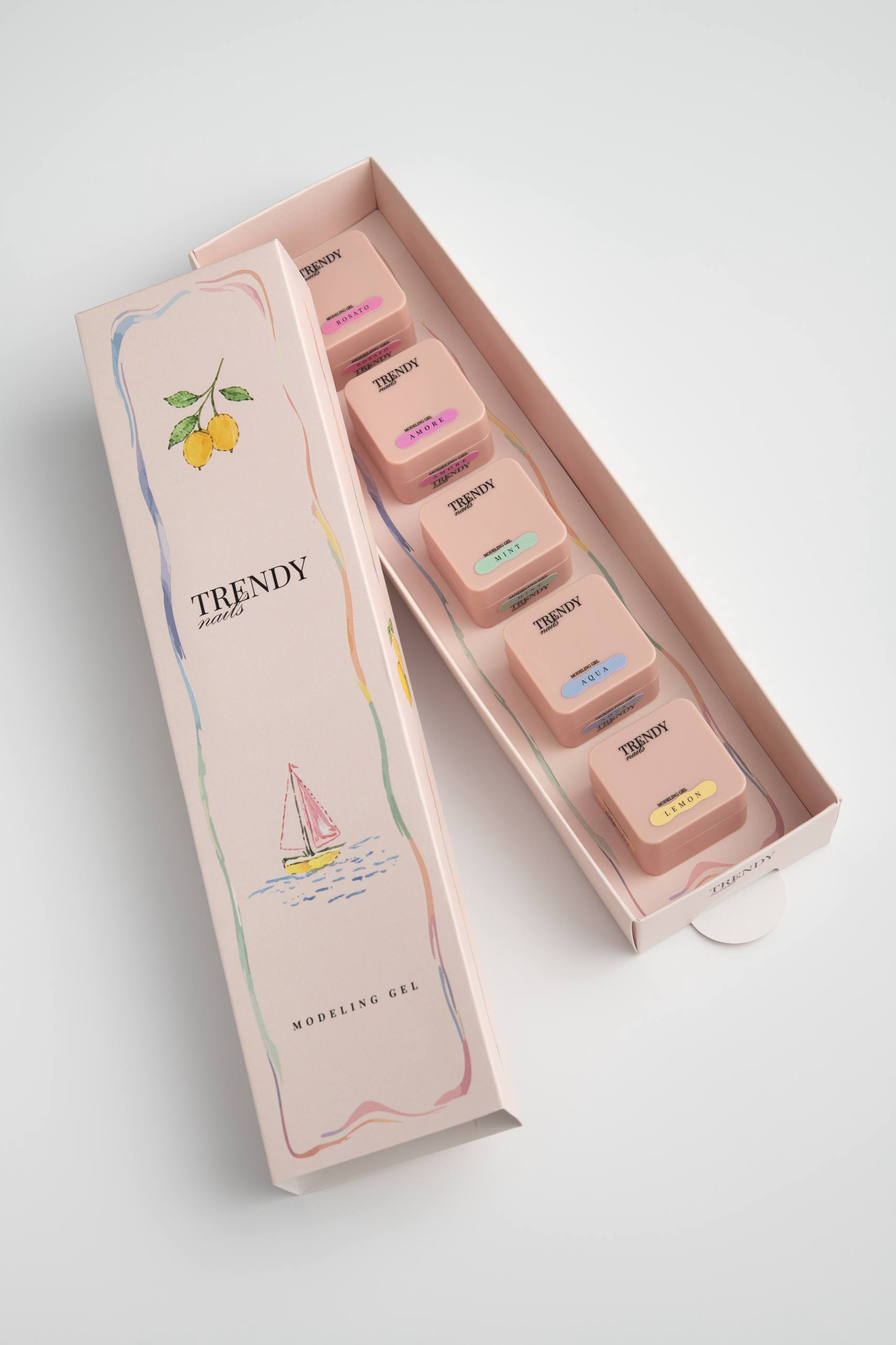 Колекція Modeling gel "Summer Italy" 5 ml