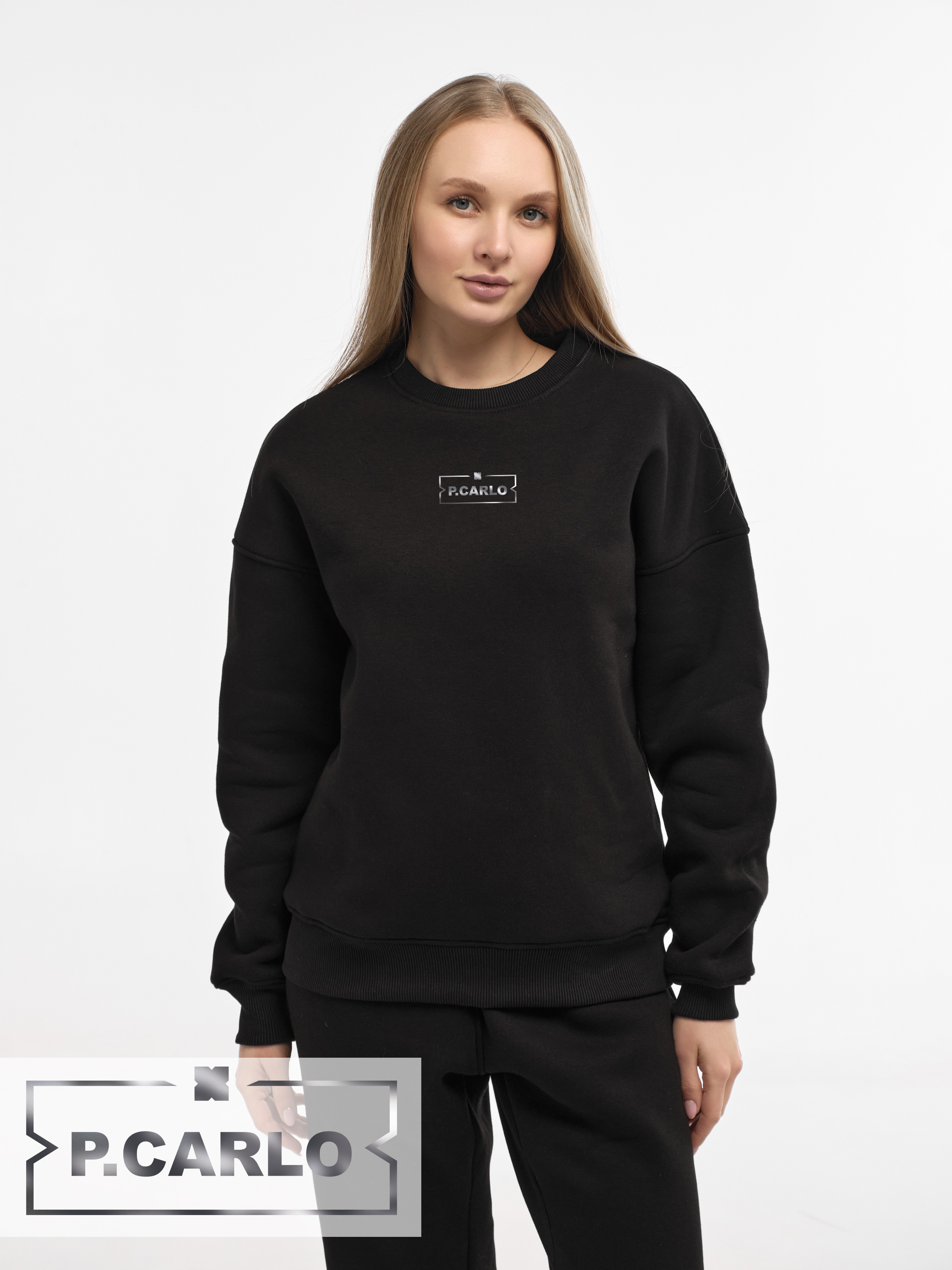 SWEATSHIRT "P.CARLO" | BLACK EMOTION | XS1